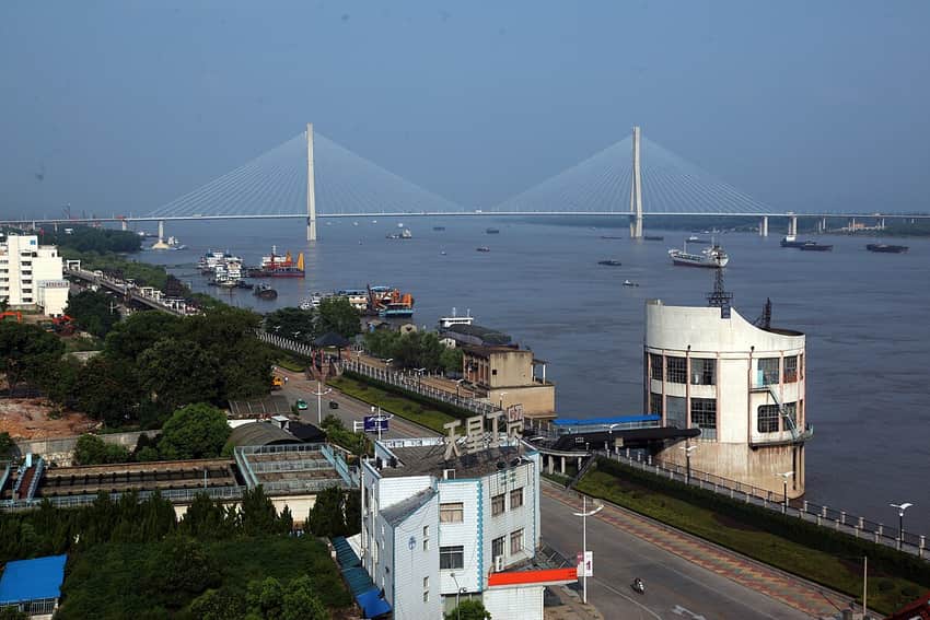 Anqing Yangtze River Bridge in Anqing