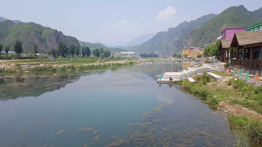 Yesanpo landscape in Baoding