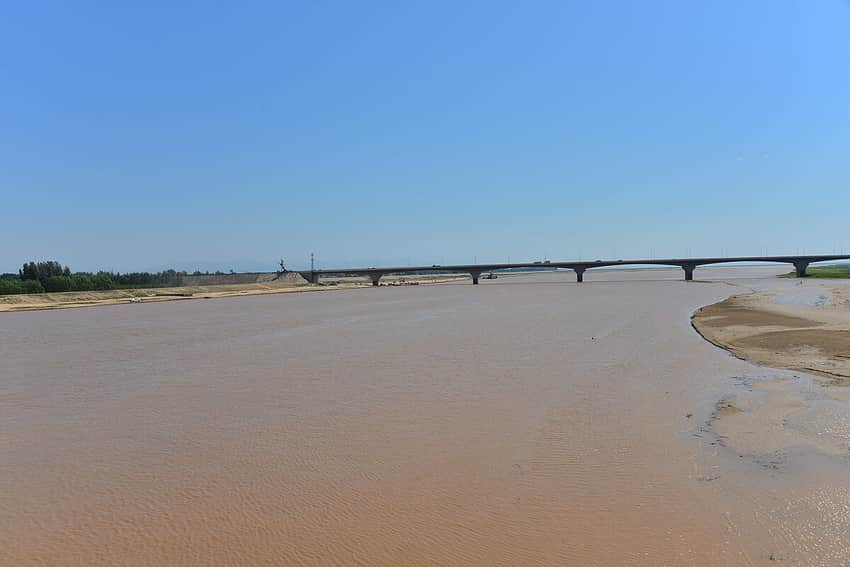 Yellow River at Baotou in Baotou