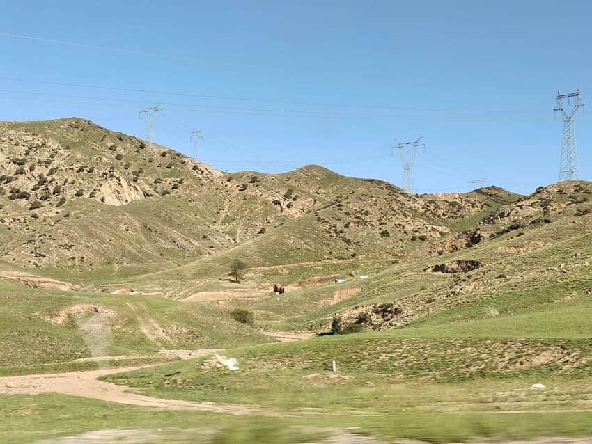 Yinshan foothills in Guyang in Baotou
