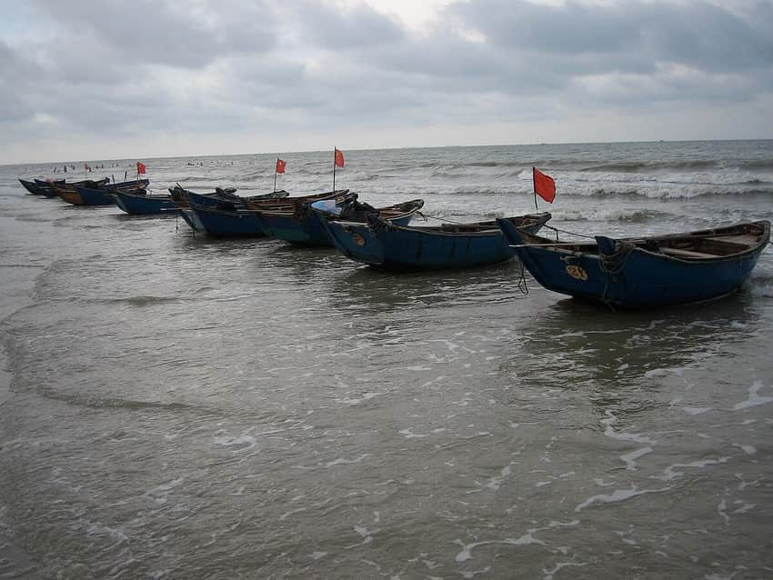 Beihai fishing harbor in Beihai