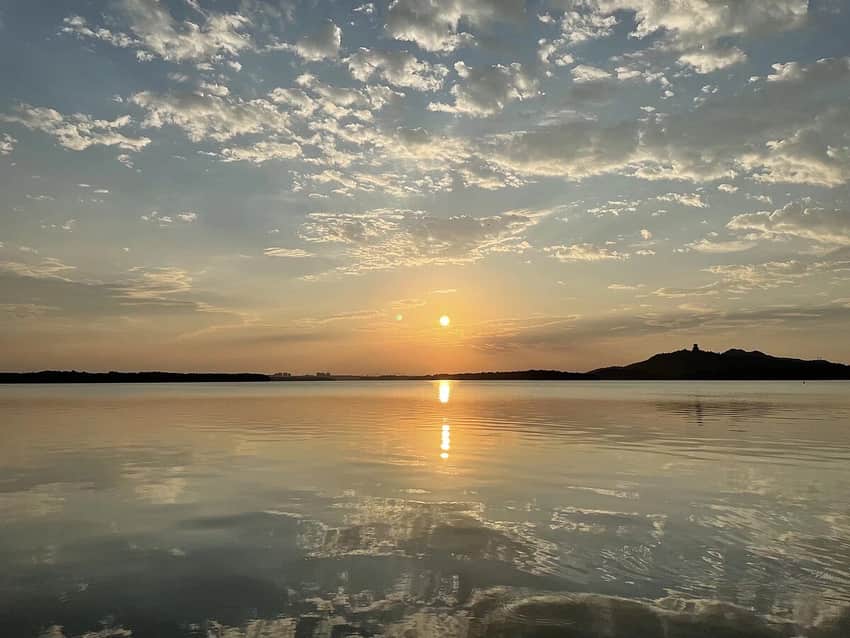 Pingtian Lake in Chizhou