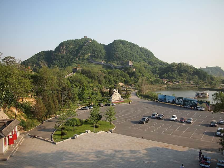Hushan Great Wall in Dandong
