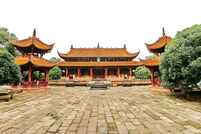 Dacheng Hall at Deyang Confucian Temple