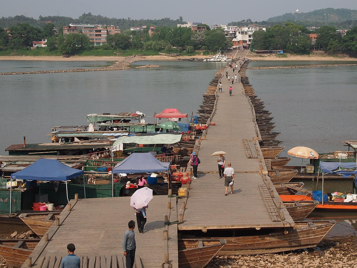 Verified documentary photograph of a landmark in Ganzhou