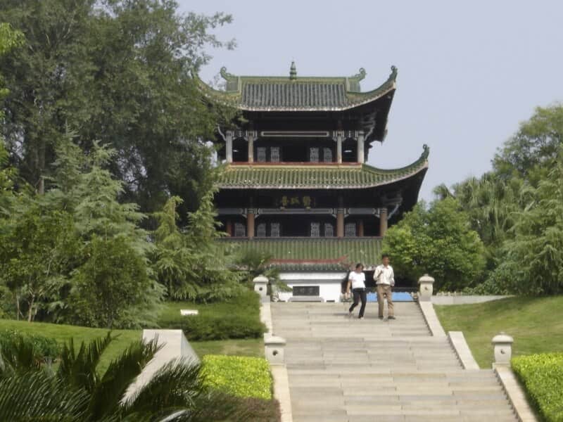 Yugu Pavilion in Ganzhou