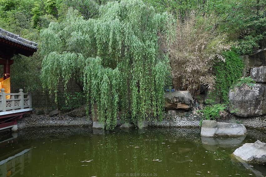Huangze Temple complex in Guangyuan