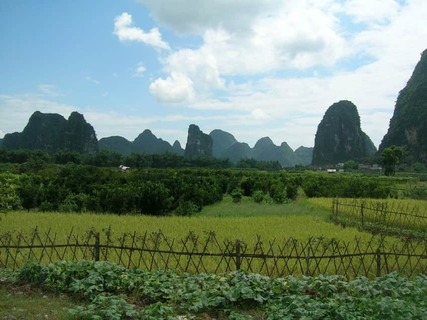 Guilin karst in Guilin