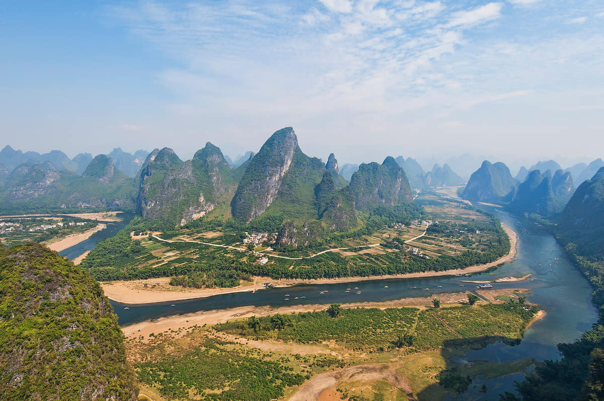 Verified documentary photograph of a landmark in Guilin