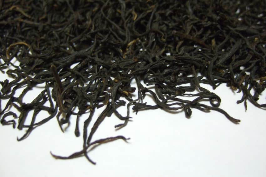 Qimen black tea in Huangshan
