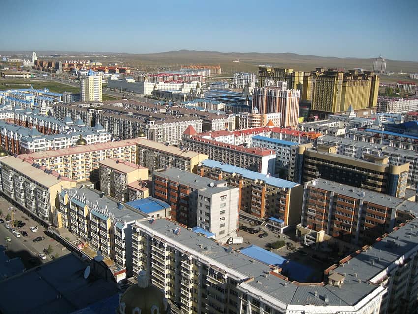 Manzhouli cityscape in Hulunbuir