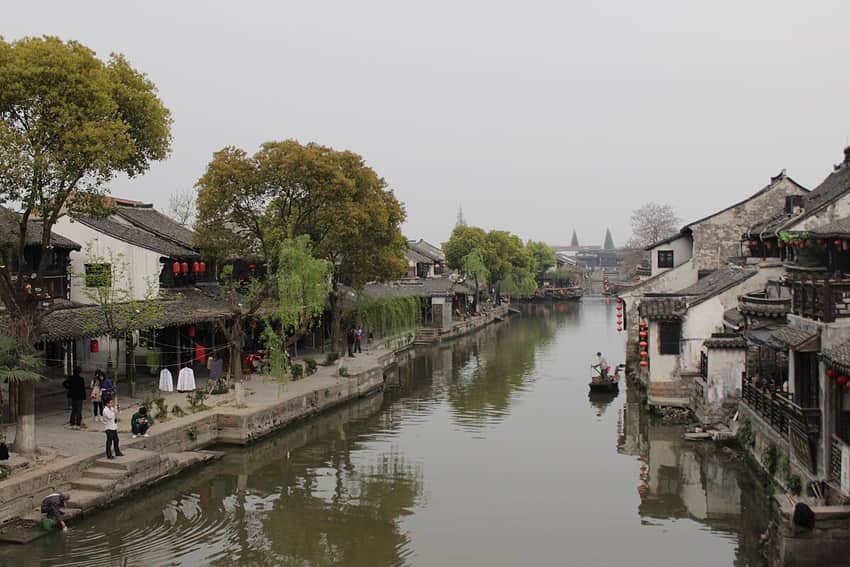 Jiaxing canal neighborhoods in Jiaxing
