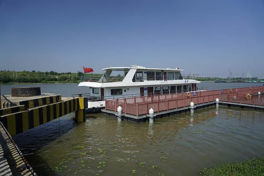 Grand Canal in Jining in Jining
