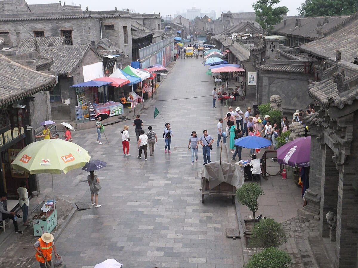 Verified documentary photograph of a landmark in Jinzhong