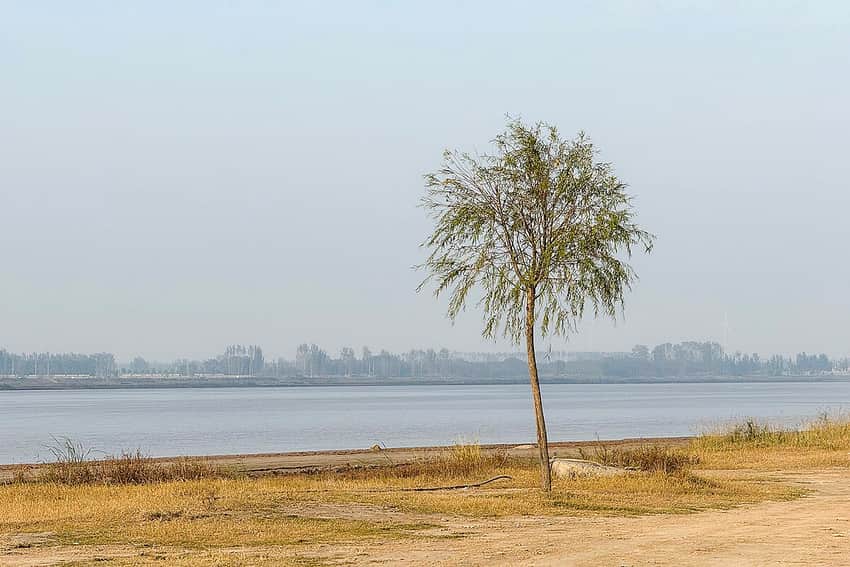 Yellow River at Liuyuankou in Kaifeng