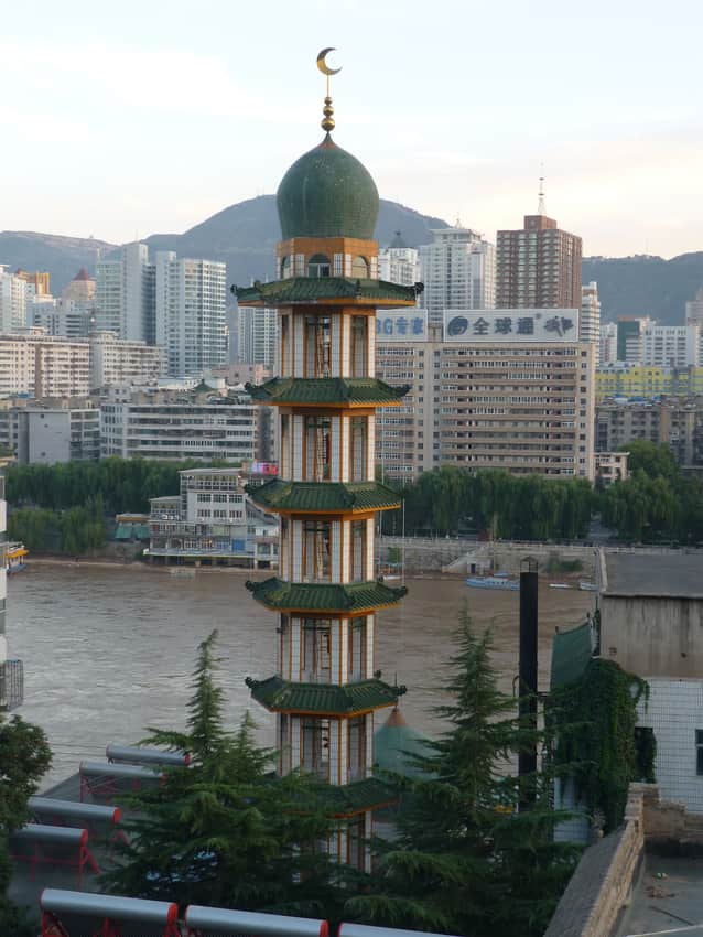 Yellow River corridor in Lanzhou