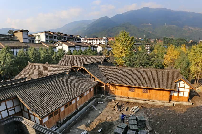 Guo Moruo former-residence complex in Shawan District