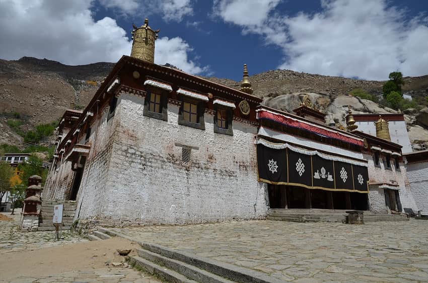 Sera Monastery in the Lhasa city profile