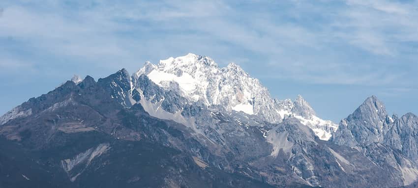Jade Dragon Snow Mountain in Lijiang