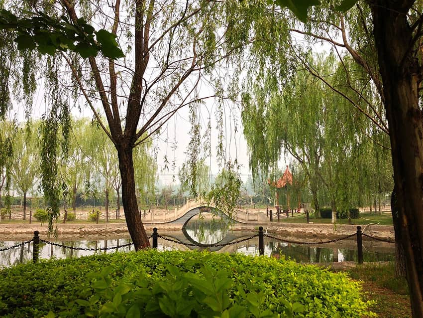 Fen River valley city in Linfen