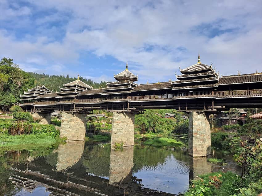 Chengyang Wind and Rain Bridge in Liuzhou