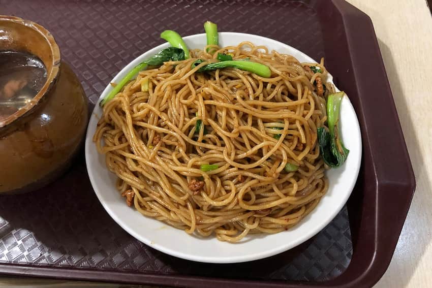 Stir-fried rice noodles served in Nanchang in 2019