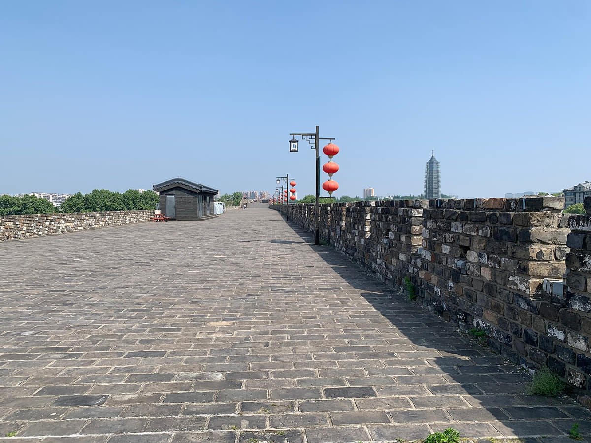 Documentary photograph for How can one city wall explain several Nanjings?