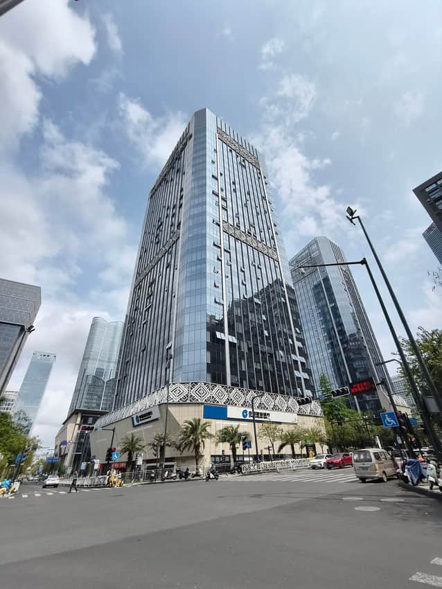 High-rise frontage and junction in Wuxiang New District