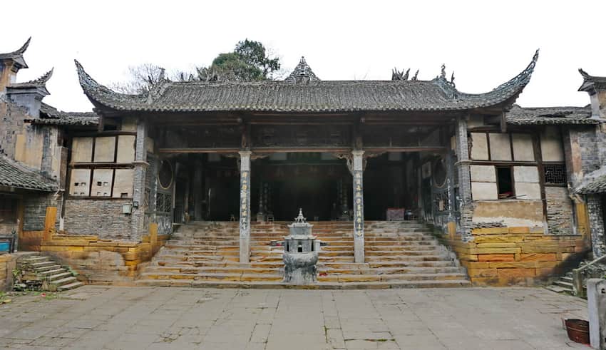 Salt God Temple in Zizhong County