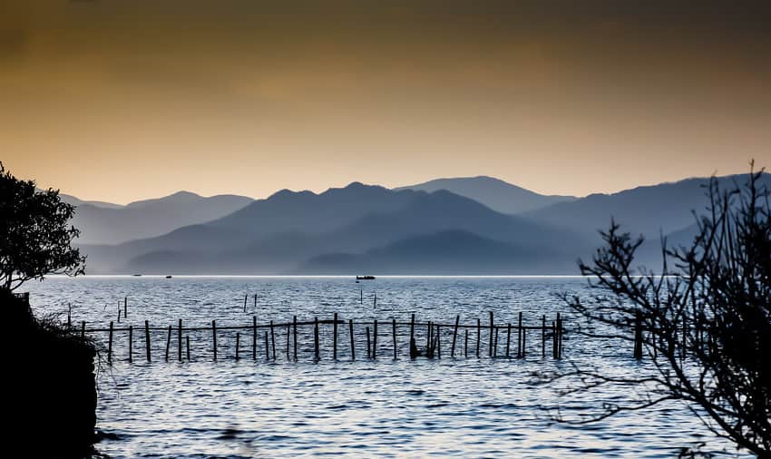 Dongqian Lake in Ningbo