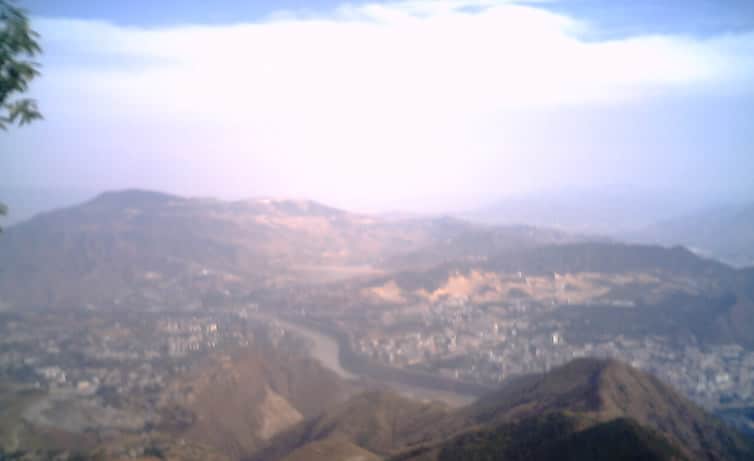Daheishan mountain landscape in Panzhihua