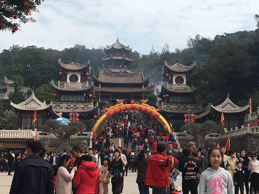 Meizhou Mazu Temple in Putian