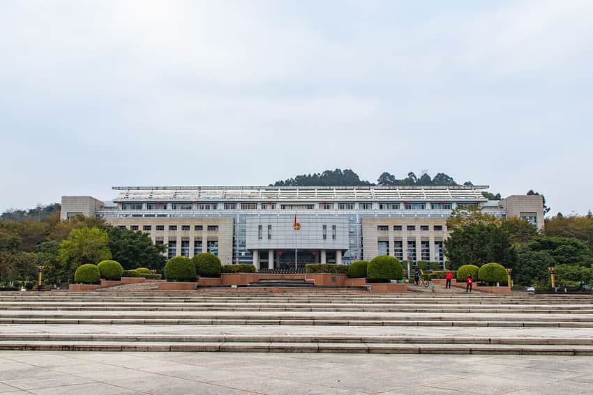 Putian civic center in Putian