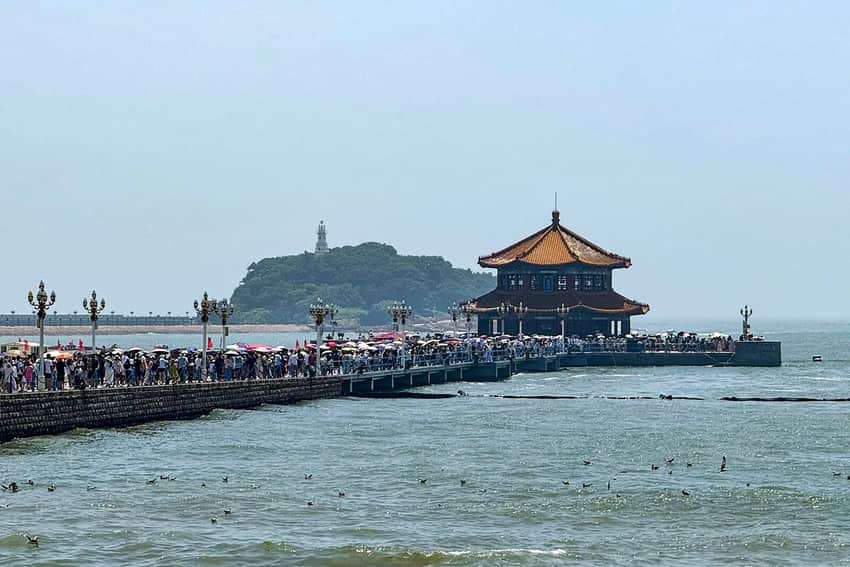 Zhanqiao Pier in Qingdao