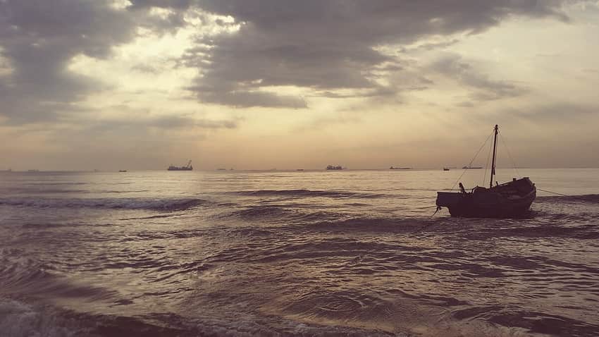 Beidaihe coast in Qinhuangdao