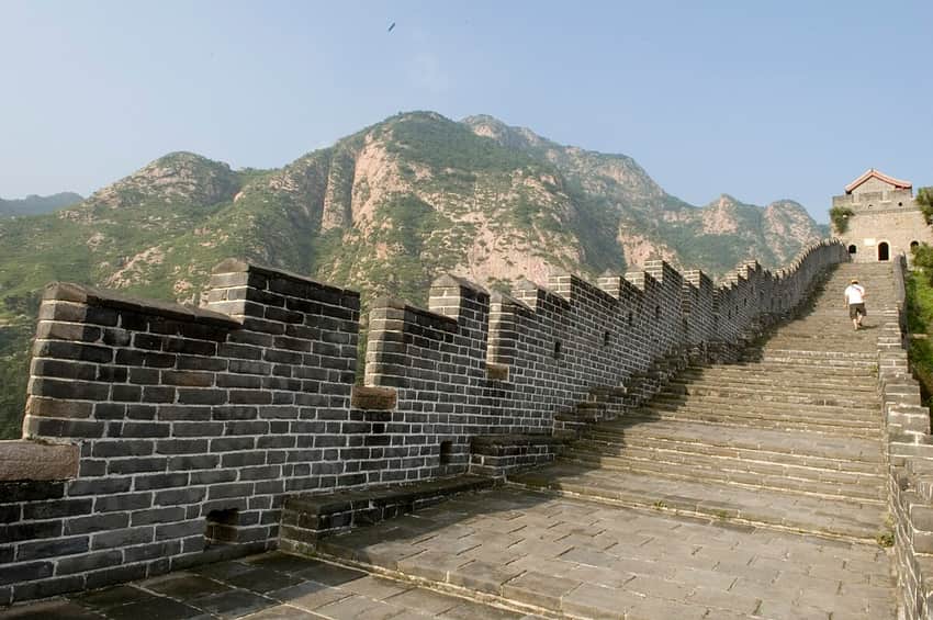 Shanhaiguan Great Wall landscape in Qinhuangdao