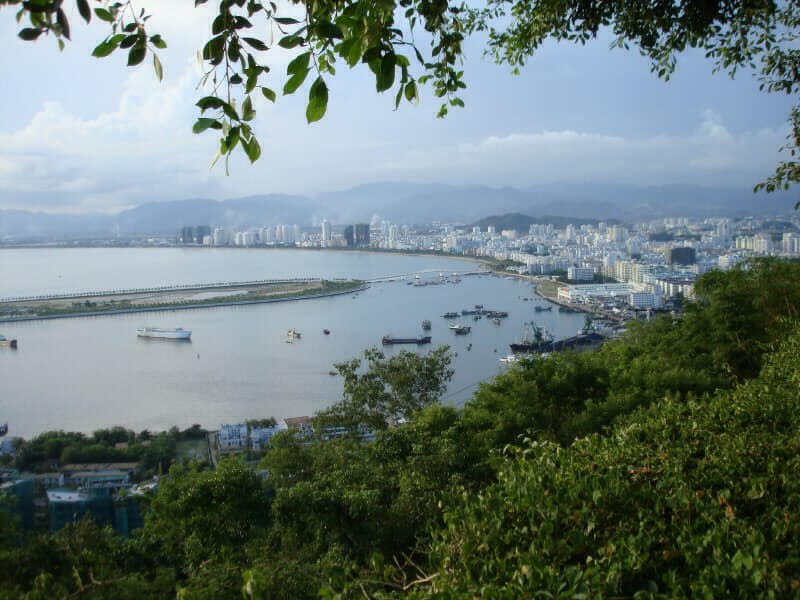 Verified documentary photograph of a landmark in Sanya