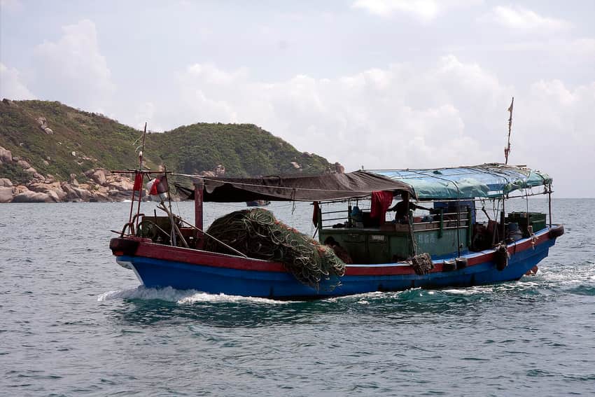 Sanya fishing work in Sanya