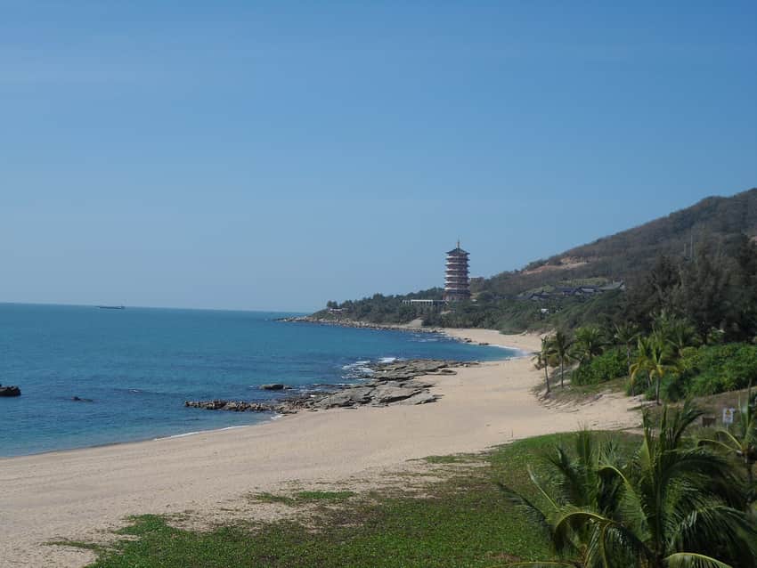 Nanshan coast in Sanya