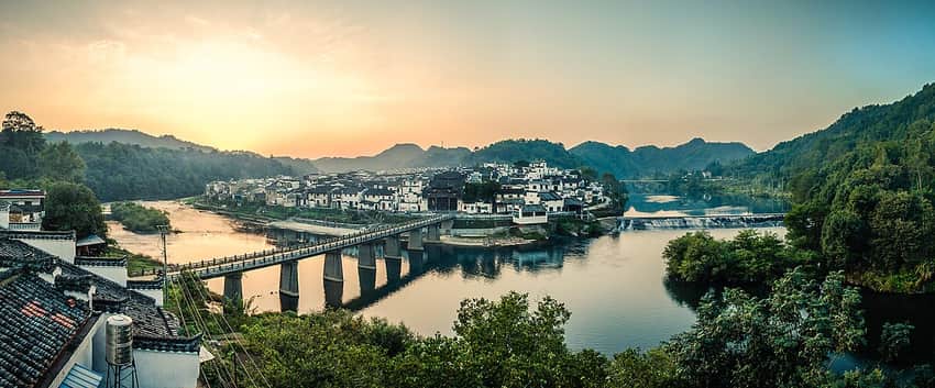 Wangkou Village in Shangrao