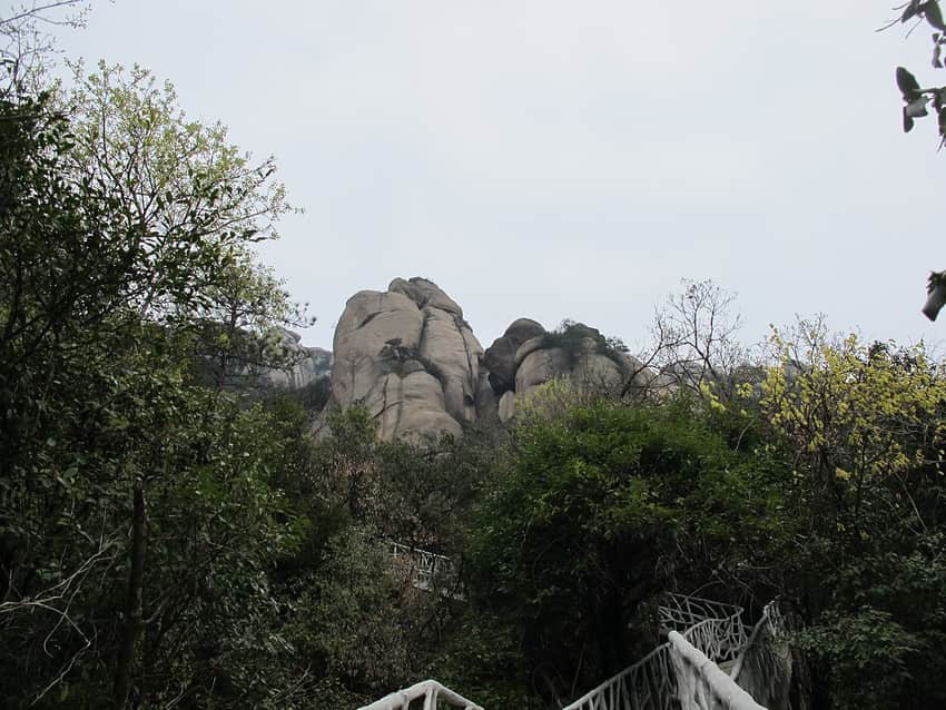 Lingshan Mountain in Shangrao