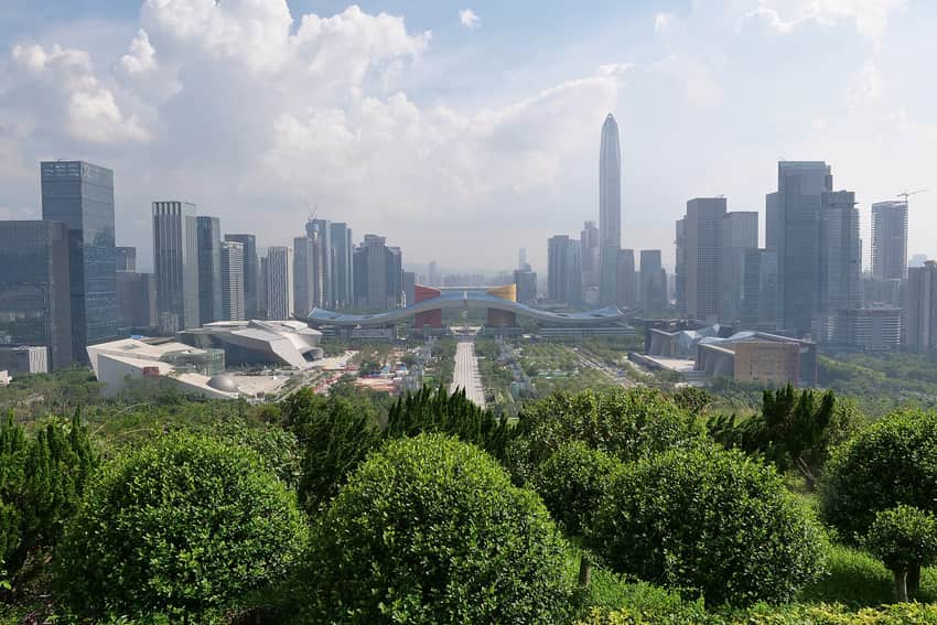 Civic Center in Shenzhen