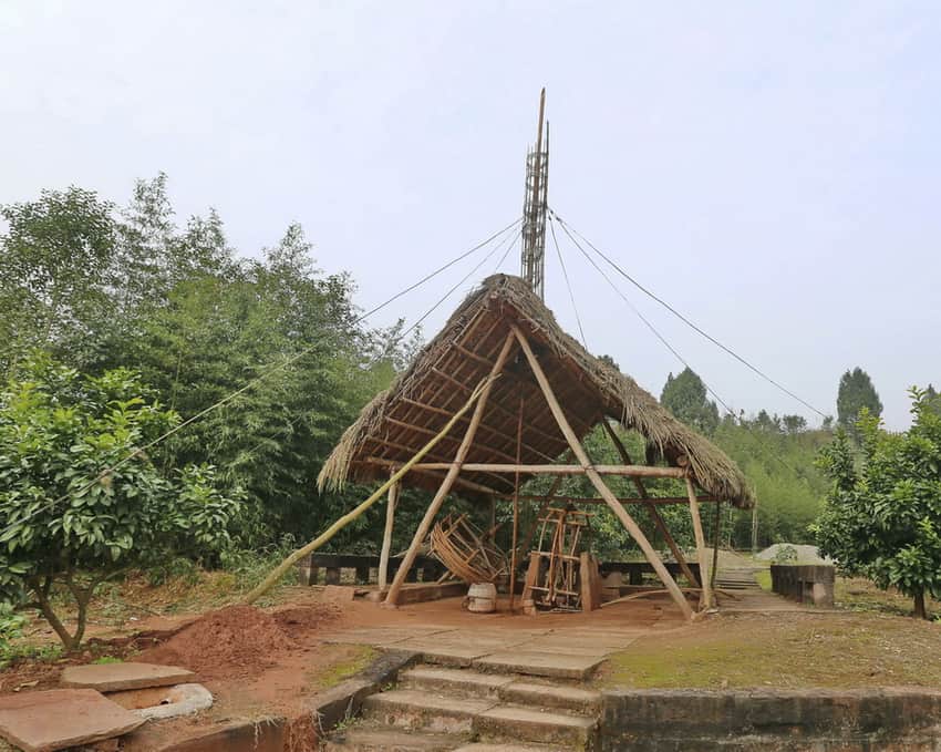 Zhuotong brine-well installation in Daying