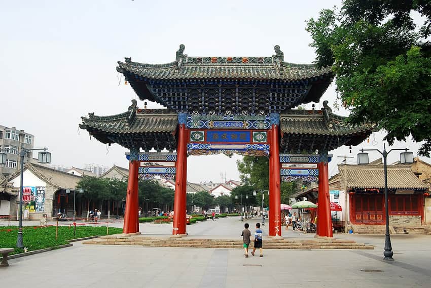 Fuxi Temple in Tianshui