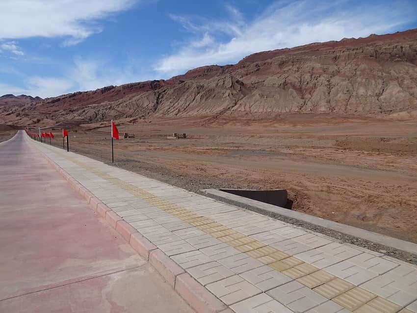 Flaming Mountains in Turpan