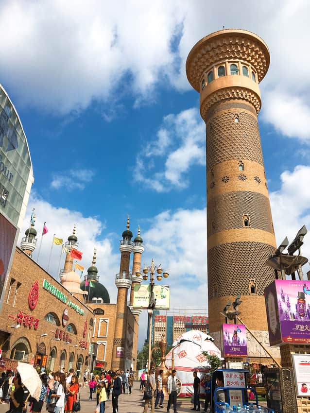 International Grand Bazaar in Urumqi