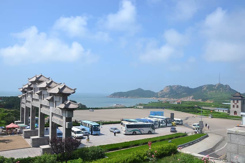 Chengshantou coast in Weihai