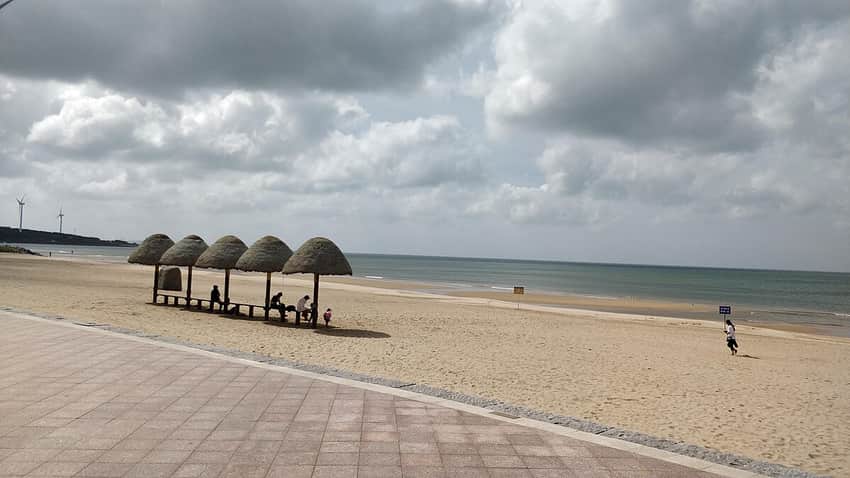 Naxianghai coast in Weihai