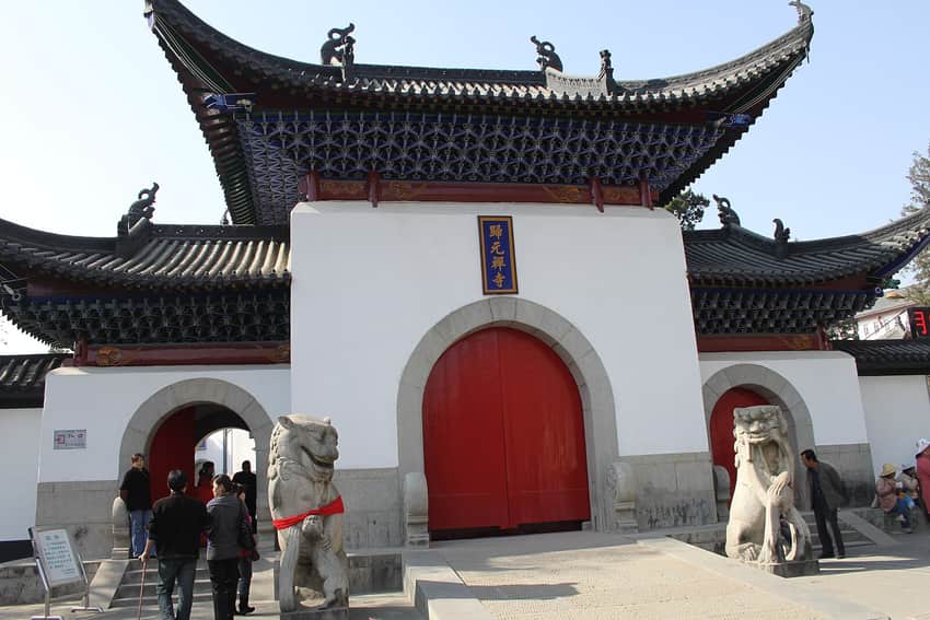 Gate of Guiyuan Buddhist Temple in Hanyang