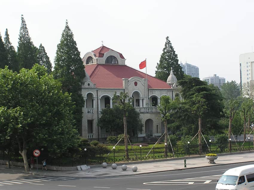 Former German consulate building in Hankou